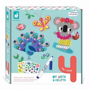 Estuche Mosaicos y Pegatinas 4 Años – Janod J07747
