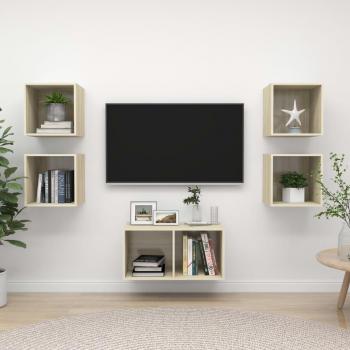 Mueble de Salón con Estantería