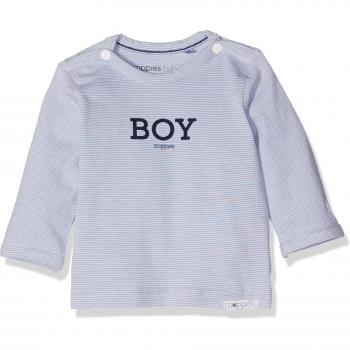 Noppies Baby-Jungen Langarmshirt B Tee Ls Newman-67377, Grau, Größe 74