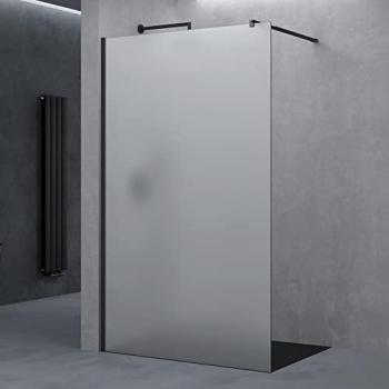 Doporro Elegante Duschabtrennung mit schwarzem Profil