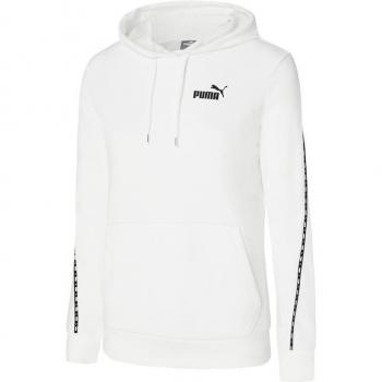 Sudadera PUMA Power Tape para Mujer en Blanco