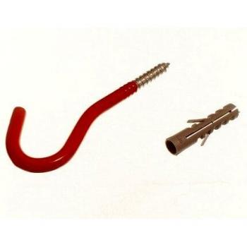 RED Elephant Utility Hook for Tool Organization with RAWL Plugs