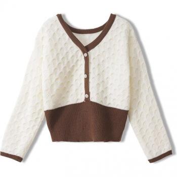 Chic Women's Patchwork Sweater