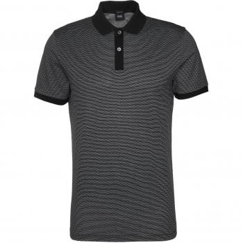 Herren‑Poloshirt BOSS Parlay 08 – Schwarzes Modell M