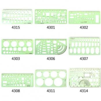 Multi-Circle Measuring Ruler
