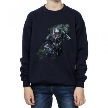 PanterWilde Shirt 9-11 Jaar – Zwarte Panter Katoen, Wit