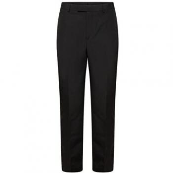Carter & Jones Big & Tall Black Trousers