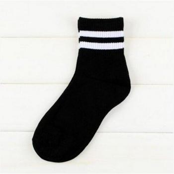 Hiphop Style Cotton Crew Socks for Women