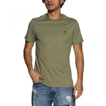 T-Shirt Lyle & Scott Mimetica Uomo Oliva