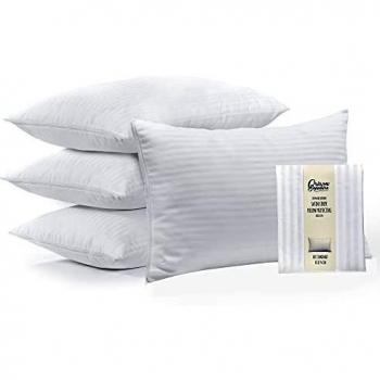 BreathEase Satin Stripe Pillow Protectors