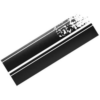 Foliatec 150cm Black Matte Stripe Sticker