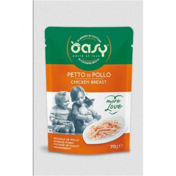 Oasy Wet Cat ML Petto Pollo 70gr