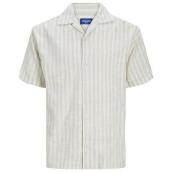 Jack & Jones Camicia a Maniche Corte Coba Stripe Resort