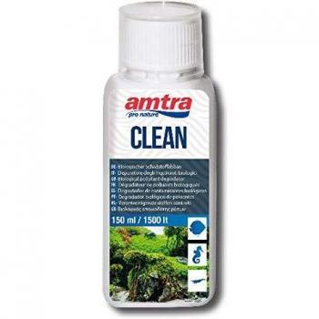 Amtra Clean Depuratore per acquari, Trattamento Naturale dell'acqua per acquari, Riduce i cambi d'acqua, Formato 150ml