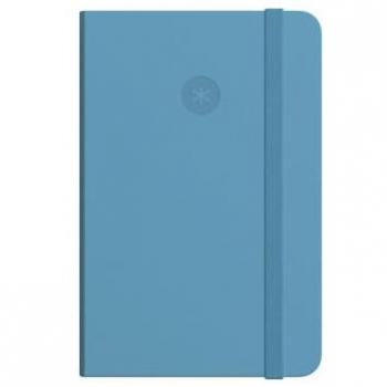 Cuaderno de notas Antartik A4 gomilla tapa dura 5mm azul
