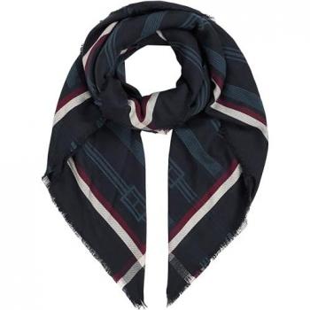 Viskose-Mix Schal von Tommy Hilfiger – Marine (women) – 1