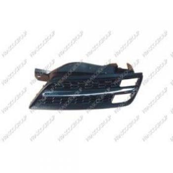 Grille de Radiateur PRASCO Premium DS0122004 pour NISSAN Micra C+C 3, MICRA 3 (Chrome/Noir)