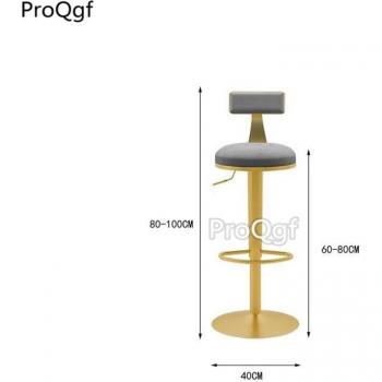 Chaise de café réglable en hauteur 60-80 cm