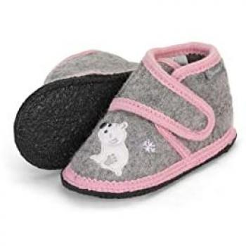 Chaussons en tissu synthétique Ours Glaces