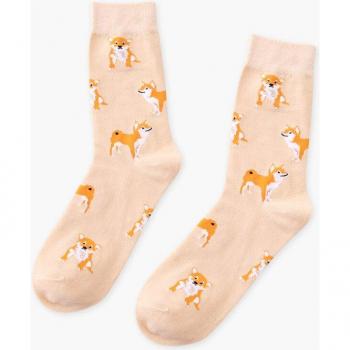 Kawaii Animal Print Socks for Women