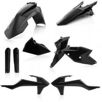 Acerbis Plastikteile Set Schwarz