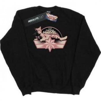 Marvel Women's Captain Marvel Goose Pullover XXL Black