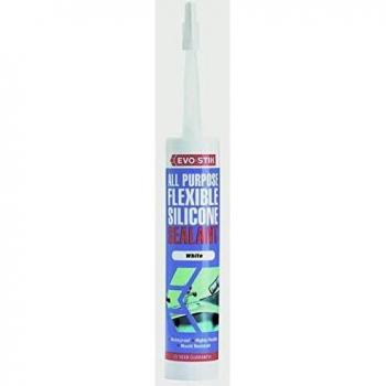 Evo-Stik Flexible Silicone Sealant Brown