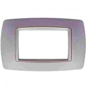Sandsdon Placca Bombe 4M Bianco Compatibile Con Bticino Living International