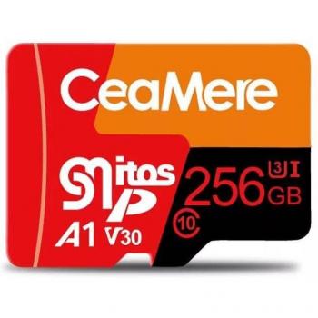 Carte mémoire Ceamere 512GB MicroSDXC avec adaptateur UHS-3