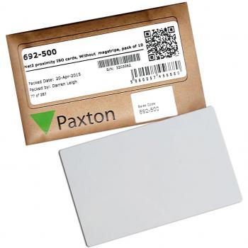 Paxton Net2 Proximity Security Cards – ISO, 10-Pack