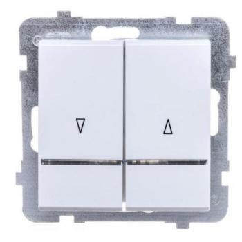 Pulsante Bianco Ospel ŁP-7RS/m/00