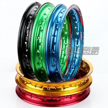 18 Aluminum Alloy Motorcycle Wheel Rims 1.60/1.85/2.15/2.50/3.00 36 Spokes