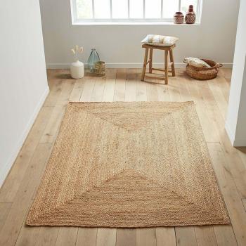 Tapis Fleur en Jute Aftas 120 cm