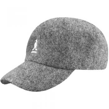 Kangol Unisex Woll Spacecap Mütze Grau