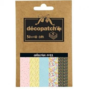 Décopatch Kreativpapier Set 22