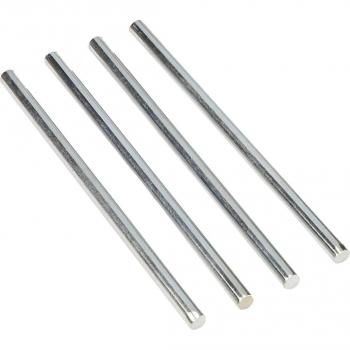 04Z-118 AVERY Letter Tray Risers 5mm Silver (Pack 4)