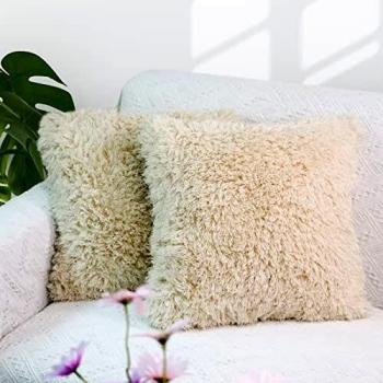 Coperture Decorative per Divano Kienapanc Faux Pelliccia – 45x45 cm