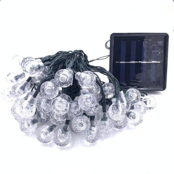 Lámpara de Jardín Solar con 50 LED