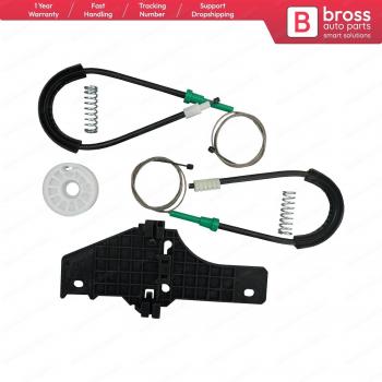 Bross BWR5145 Electric Window Regulator Set for Front Right Door, Peugeot 307 (2002-2006)
