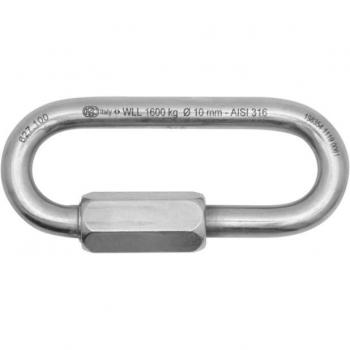 Silver Quicklink by Kong Long – 10mm Stainless Steel (527IC0P0PKK)