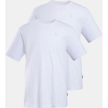 T-shirt cotone uomo doppia confezione scollo girocollo bianco L JP1880