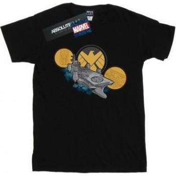 T-shirt Marvel S.H.I.E.L.D. Hellicarrier per Donne