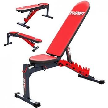 K-SPORT Kraftbank bis 250kg, vielseitig einsetzbar für Hanteltraining
