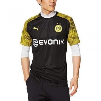 PUMA Herren BVB Evonik Jersey – Dunkelblau mit Gelbstreifen, XXL