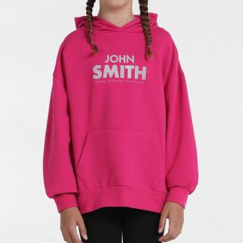 Sudadera de Niña John Smith Bofas en Color Fucsia (Tamaño 14)