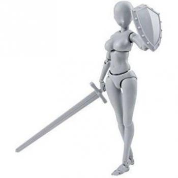 Figurine articulée S.H.Figuarts BODY CHAN KENTARO YABUKI Édition DX Gris BANDAI NEUVE