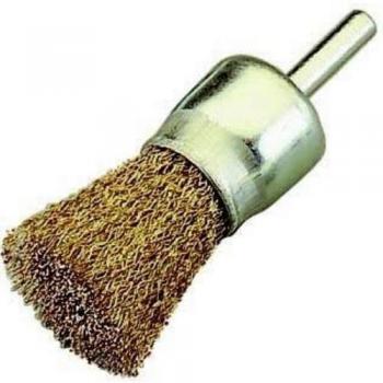 6 Ø Brass Plated Spike Brush 26/0.30