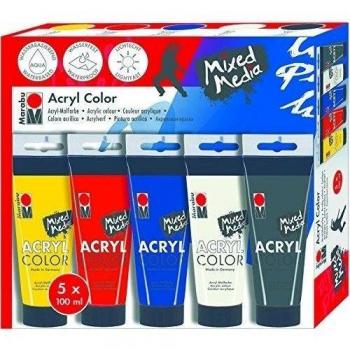 Marabu Acrylfarbe 100 ml, metallic-petrol 792