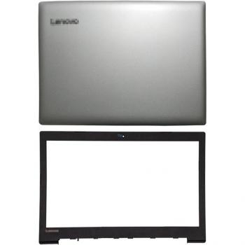 Lenovo IdeaPad 320‑15 Rückseite & Frontlünette inkl. Scharnier – Silbersatz