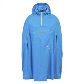 Trespass Qikpac Unisex Hooded Waterproof Packaway Poncho